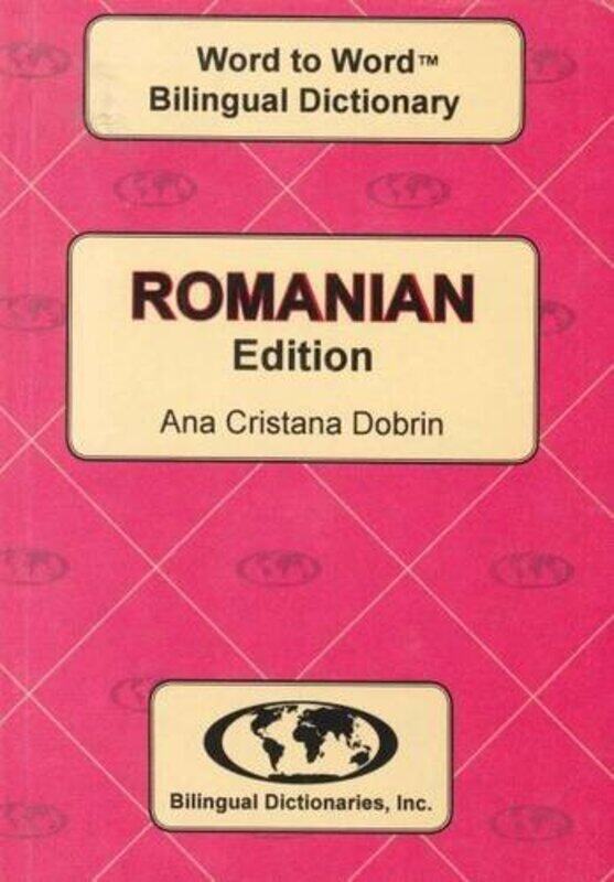 

EnglishRomanian & RomanianEnglish WordtoWord Dictionary by Robert H JordanRobert H Jordan-Paperback