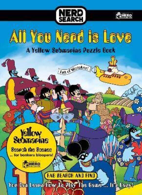 

Beatles Nerd Search: A Yellow Submarine Puzzle Book.Hardcover,By :Morrison, Bill