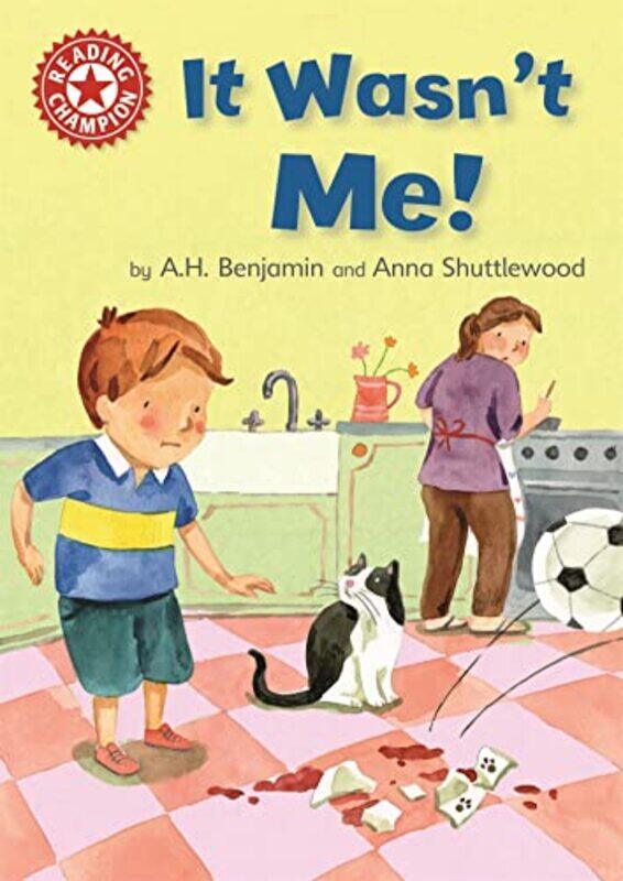 

Reading Champion It Wasnt Me by AH Benjamin-Paperback