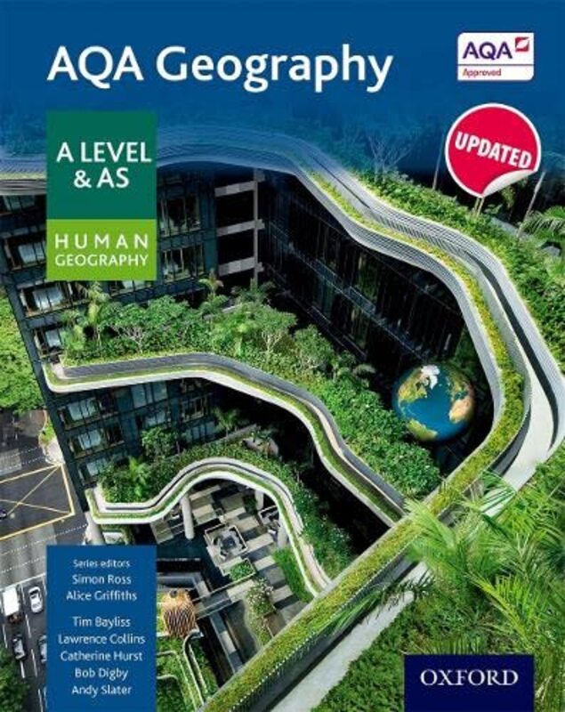 AQA Geography A Level & AS Human Geography Student Book,Paperback by Simon Ross