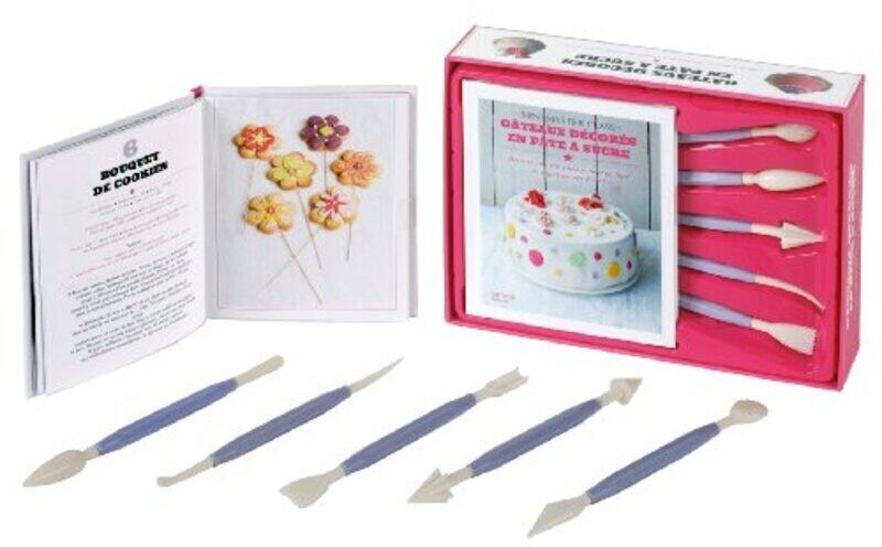 

Coffret gateaux decores en pate a sucre,Paperback,By:Various