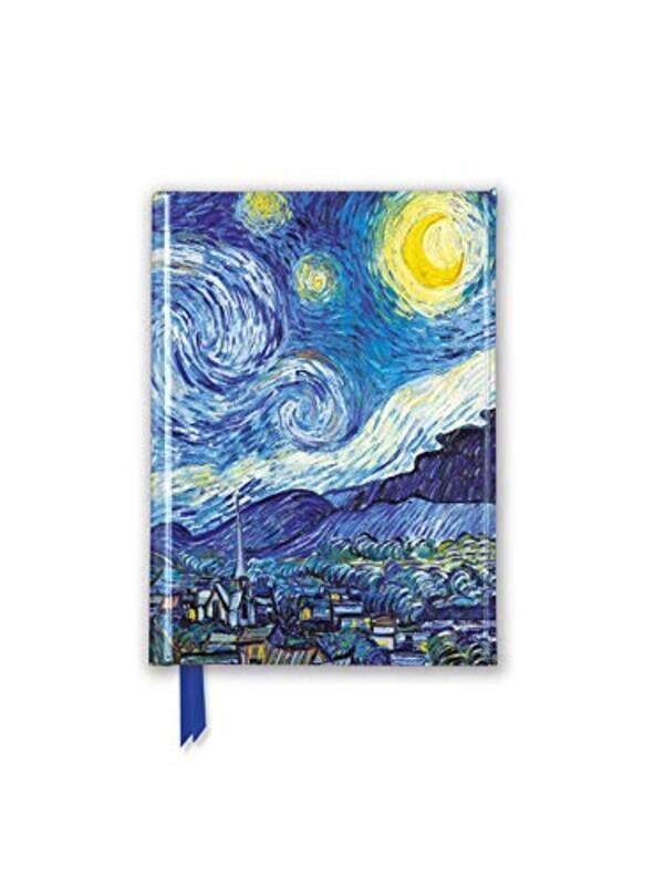 

Vincent van Gogh: Starry Night Foiled Pocket Journal Paperback by Flame Tree Studio