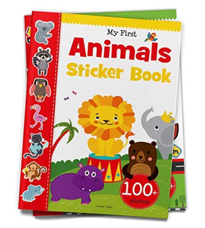 

My First Animal Sticker Book: Exciting Sticker Book With 100 Stickers , Paperback by Wonder House Books