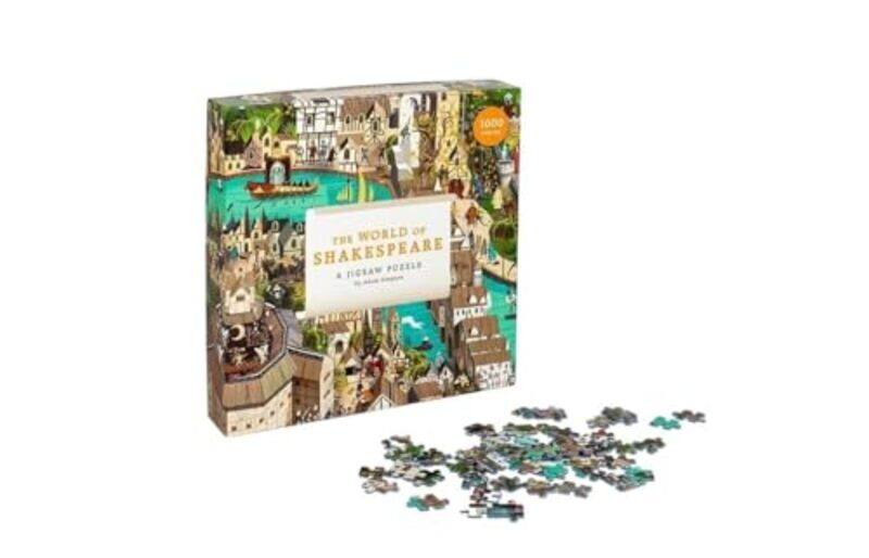 

World Of Shakespeare A Jigsaw Puzzle By Simpson Adam - Paperback
