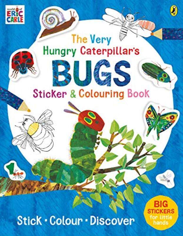 

The Very Hungry Caterpillars Bugs Sticker and Colouring Book by Eric Carle-Paperback