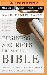 Business Secrets From The Bible: Spiritual Success Strategies For Financial Abundance By Lapin, Daniel - Bowlby, Stephen Cd-Audio