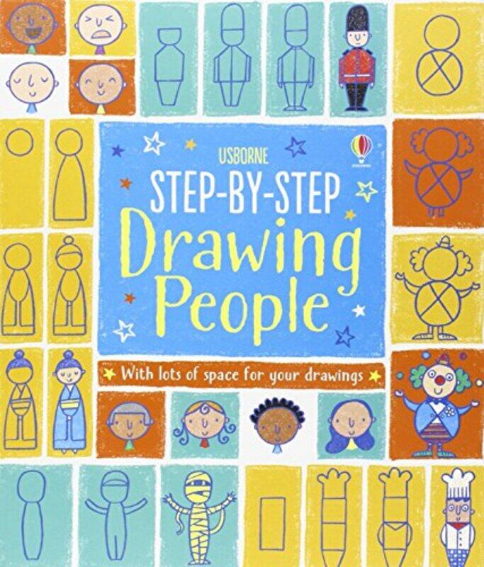 

Step-by-Step Drawing Book: People