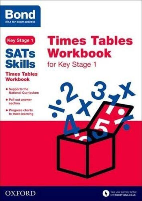 

Bond SATs Skills: Times Tables Workbook for Key Stage 1,Paperback by Sarah Lindsay