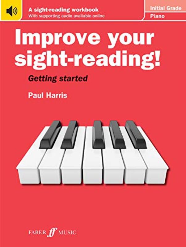 Improve your sight-reading! Piano Initial Grade,Paperback by Paul Harris