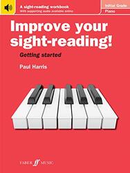 Improve your sight-reading! Piano Initial Grade,Paperback by Paul Harris