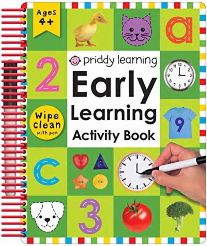 

Wipe Clean Early Learning Activity Bk By Bk/Pens - Hardcover