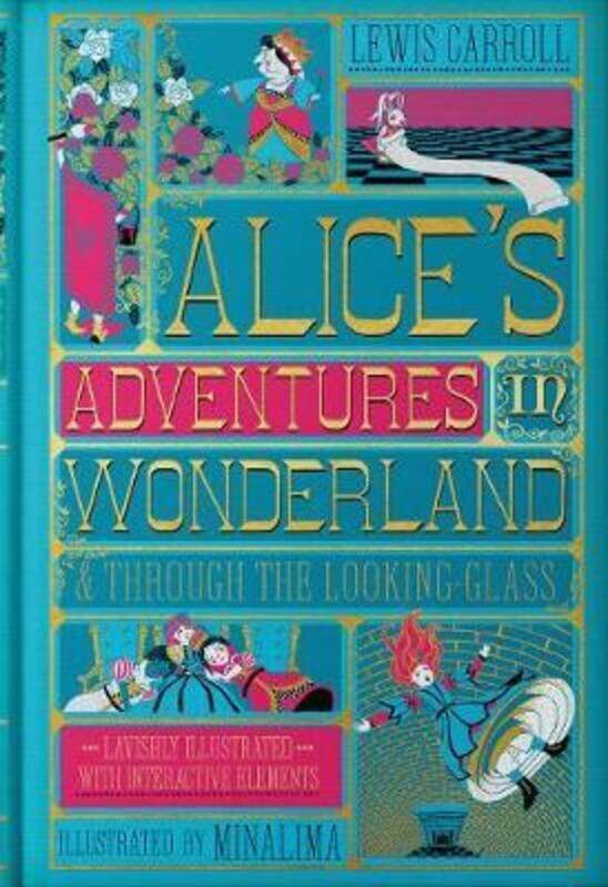 

Alice's Adventures in Wonderland (MinaLima Edition): (Illustrated with Interactive Elements),Hardcover, By:Carroll, Lewis - MinaLima