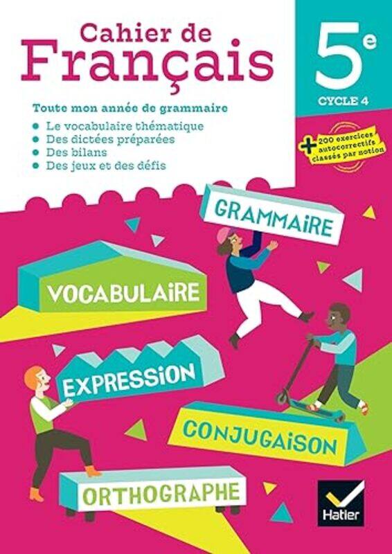 

Cahier De Francais 5E Ed 2023 Cahier De Leleve,Paperback By Haudiquet/Marcellesi