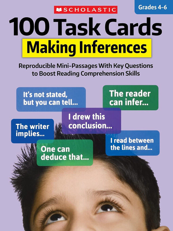 

100 Task Cards: Making Inferences: Reproducible Mini-Passages with Key Questions to Boost Reading Comprehension Skills, Paperback Book, By: Justin Mcc