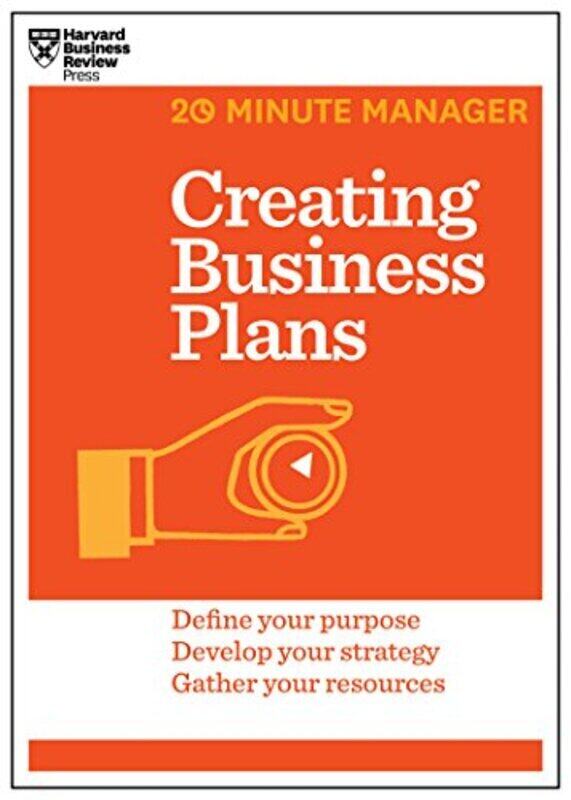 

Creating Business Plans 20Minute Manager Series By Harvard Business Review Paperback