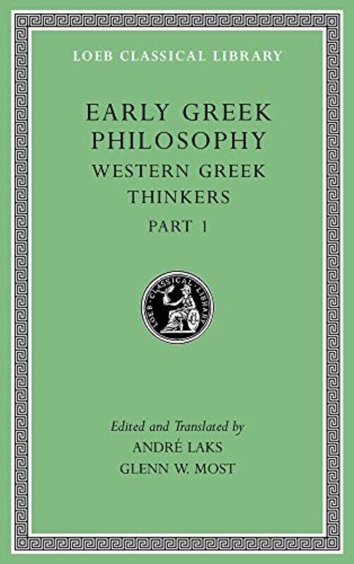 

Early Greek Philosophy Volume IV -Hardcover