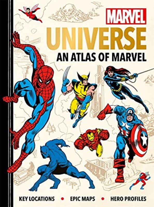 

Marvel Universe An Atlas of Marvel by Ned HartleyJensine Eckwall-Hardcover