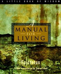 A Manual for Living by Epictetus-Paperback