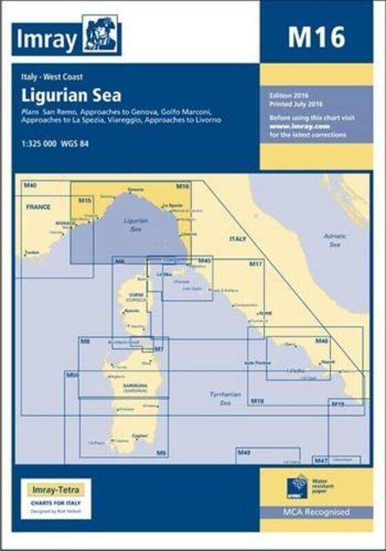

Imray Chart M16 by Robyn SwiftMike Langman-Paperback