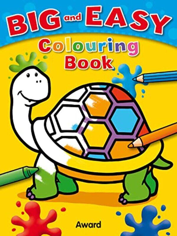 

Big and Easy Colouring Books Tortoise by Angela Hewitt-Paperback