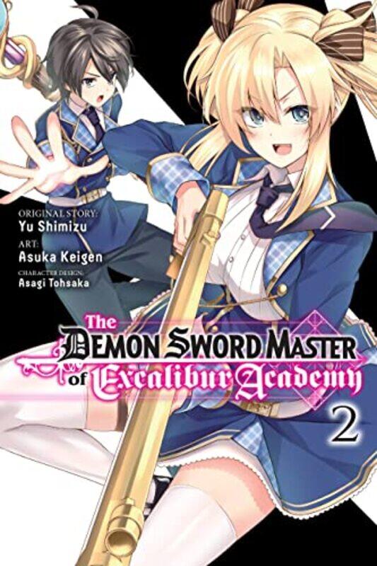 

The Demon Sword Master of Excalibur Academy Vol 2 manga by Yuu Shimizu-Paperback