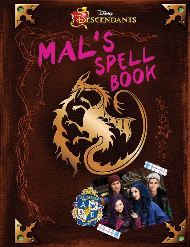 

Disney Descendants 1 TV Mals Spell Book, Hardcover Book, By: Disney Book