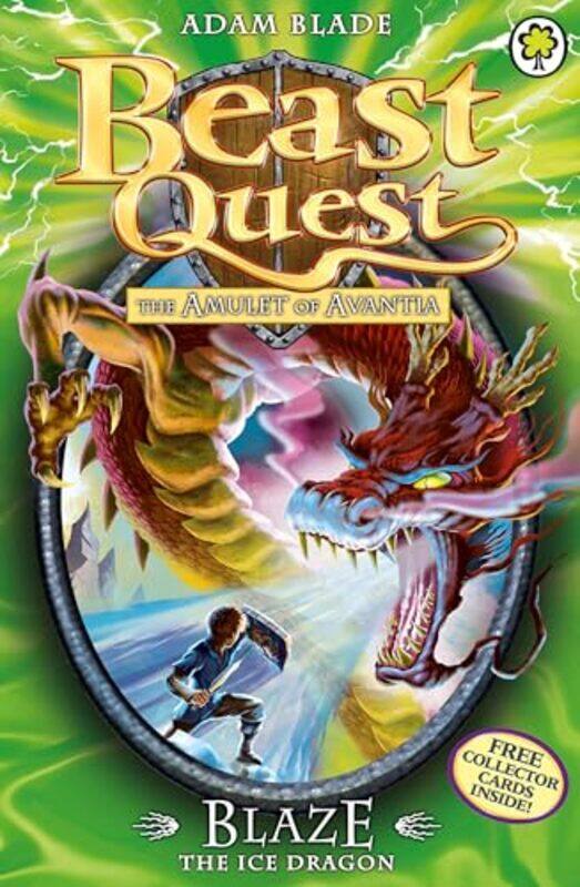 

Beast Quest Blaze the Ice Dragon by Adam Blade-Paperback