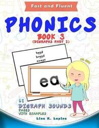 Phonics Flashcards (Digraph Sounds) Part2: 68 Flash Cards with Examples,Paperback,ByLapina, Lina K