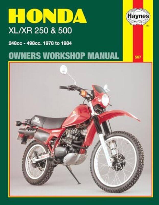 

Honda XLXR 250 & 500 78 84 Haynes Repair Manual by Derek SwetnamRuth Swetnam-Paperback