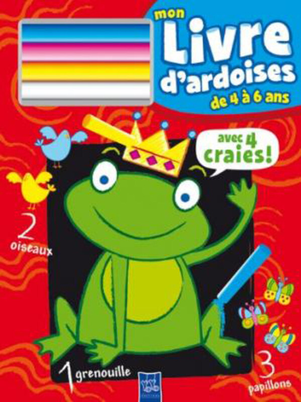 

Mon livre d'ardoises de 4 A 6 ans (Grenouille), Hardcover Book, By: Yoyo Editions