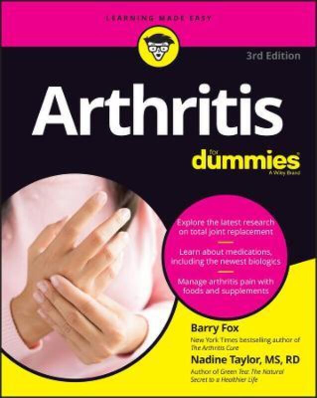 Arthritis For Dummies, 3rd Edition,Paperback, By:B Fox