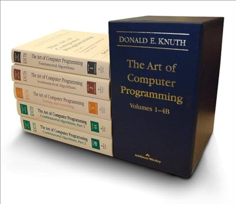 

Art Of Computer Programming The Volumes 14B Boxed Set by Knuth, Donald-Paperback