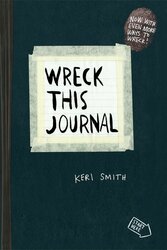 Wreck This Journal (Black): To Create is to Destroy, Hardcover Book, By: Keri Smith