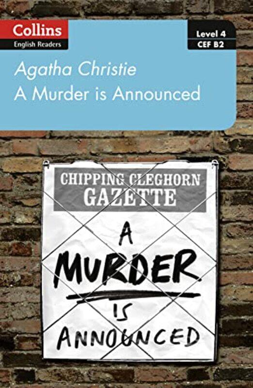 

A murder is announced by Agatha Christie-Paperback