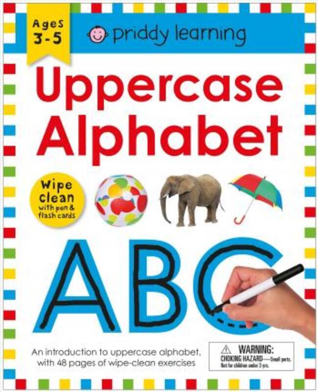 Wipe Clean Workbook: Uppercase Alphabet.paperback,By :Priddy, Roger