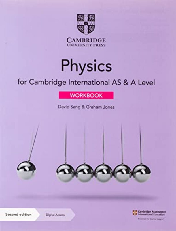 

Cambridge International AS & A Level Physics Workbook with Digital Access (2 Years),Paperback,by:Sang, David - Jones, Graham