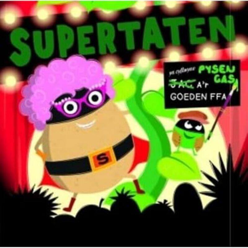 

Supertaten yn Cyflwyno Jac ar Goeden Ffa by Sue Hendra a Paul Linnet-Paperback