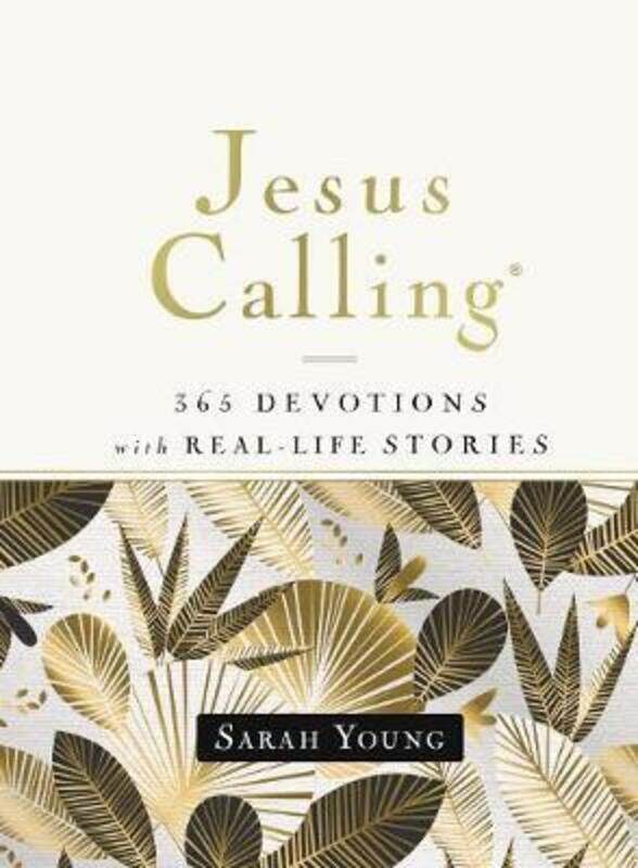 

Jesus Calling, 365 Devotions with Real-Life Stories, Hardcover, with Full Scriptures