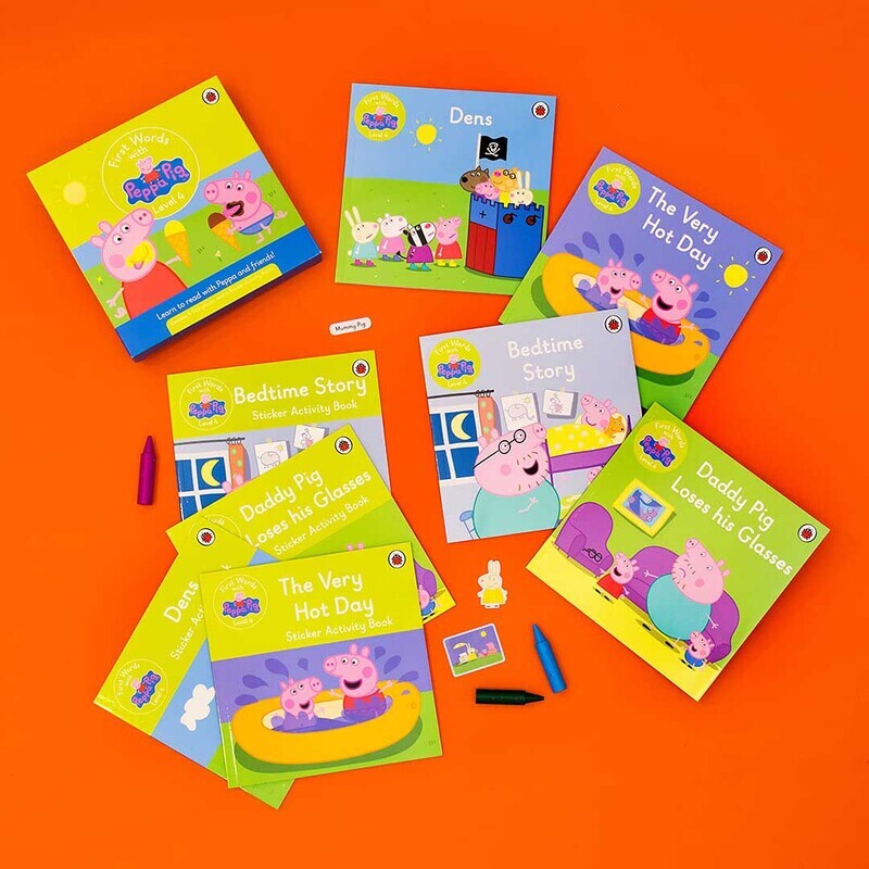 First Words with Peppa Level 4 Box Set, Paperback Book, By: Peppa Pig