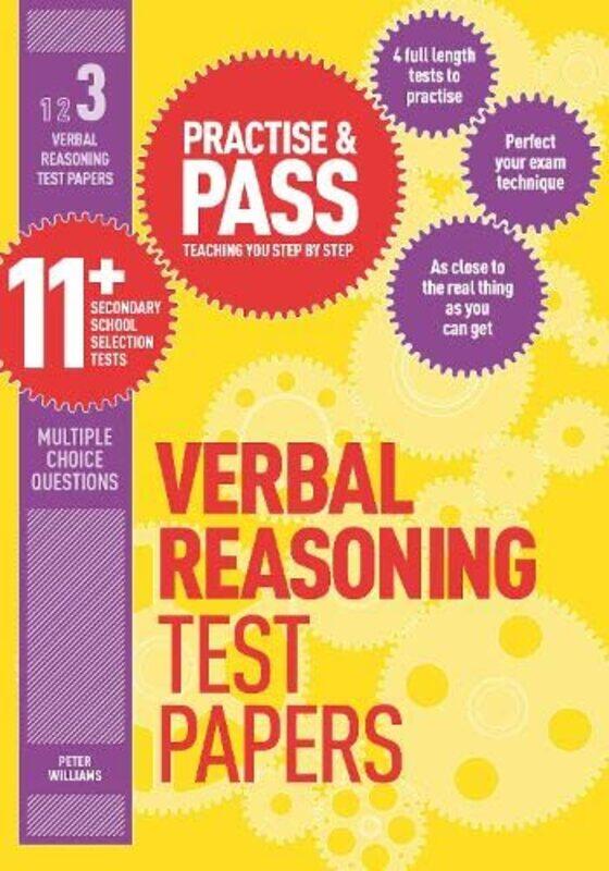 

Practise & Pass 11 Level Three Verbal reasoning Practice Test Papers by Hannah Matthews-Paperback