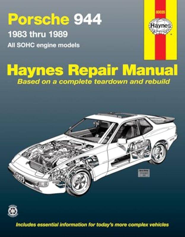 

Porsche 944 4cylinder 19831989 HaynesRepair ManualUSA by Felicity Warner-Paperback