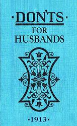Don'ts for Husbands, Hardcover Book, By: Blanche Ebbutt