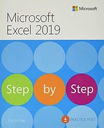 Microsoft Excel 2019 Step By Step By Frye Curtis Paperback