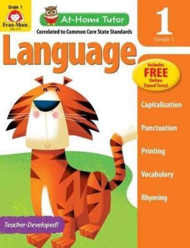 

At Home Tutor Language, Grade 1,Paperback, By:Evan-Moor Educational Publishers