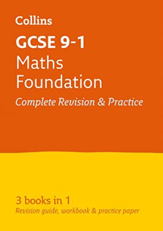 

GCSE 91 Maths Foundation AllinOne Complete Revision and Practice by Collins GCSE-Paperback