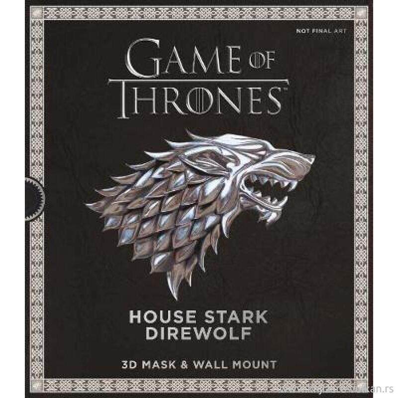 

Game of Thrones: the House Stark Direwolf, Paperback Book, By: Wintercroft