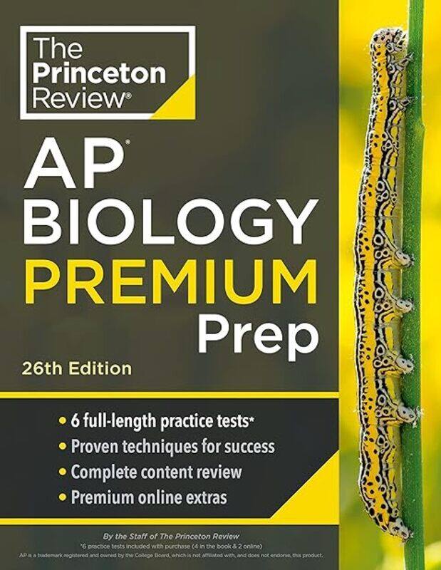 

Princeton Review Ap Biology Premium Prep 2024 by The Princeton Review Paperback
