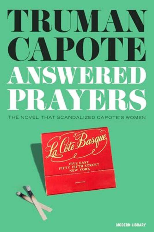 

Answered Prayers By Capote Truman - Hardcover