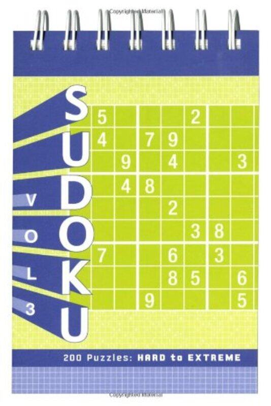 

Sudoku V03 200 Puzzles Hard To Extreme By Sudoku - Hardcover