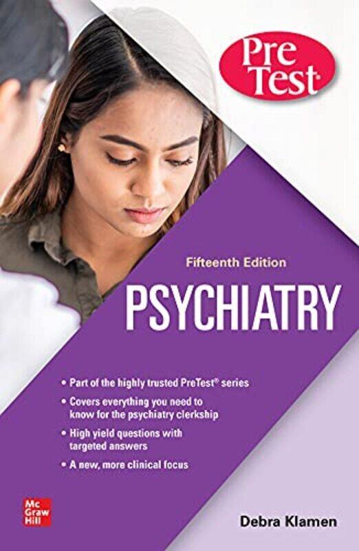 

Psychiatry PreTest Self-Assessment And Review , Paperback by Debra L. Klamen